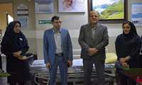 حضور مدیرعامل و اعضای شورای بانوان مجمع خیرین سلامت در بیمارستان حشمتیه به مناسبت روز پرستار
