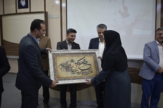 مراسم تکریم و معارفه رئیس بیمارستان حشمتیه برگزار شد